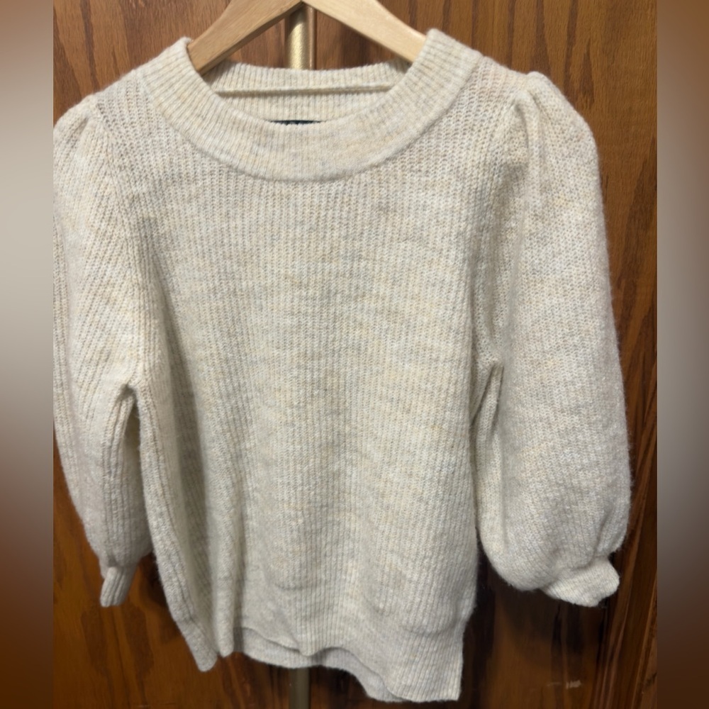 VERO MODA VMELLA 3/4 RIB BLOUSE - size S
